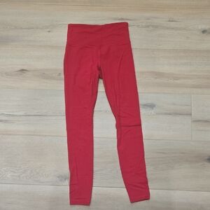Athleta Red Leggings
